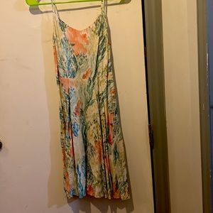 Floral print dress XS